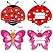 Valentine's Day Cards for Kids Valentines Cards Set with Temporary Tattoos and Envelopes Perfect Gift Choice for Classroom 8 Different Cute & Adorable Designs - 32 Pack