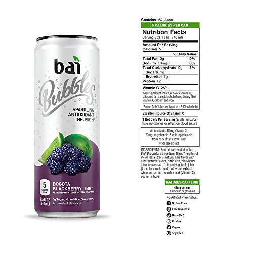 35 Bai Coconut Water Nutrition Label Labels Database 2020