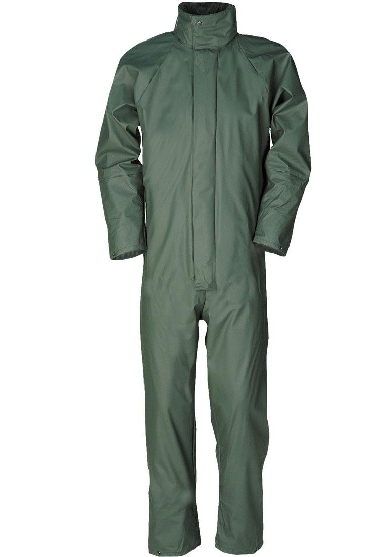 SIOEN 4964A2FC1A41XL Montreal Coverall, X-Large, Green Khaki