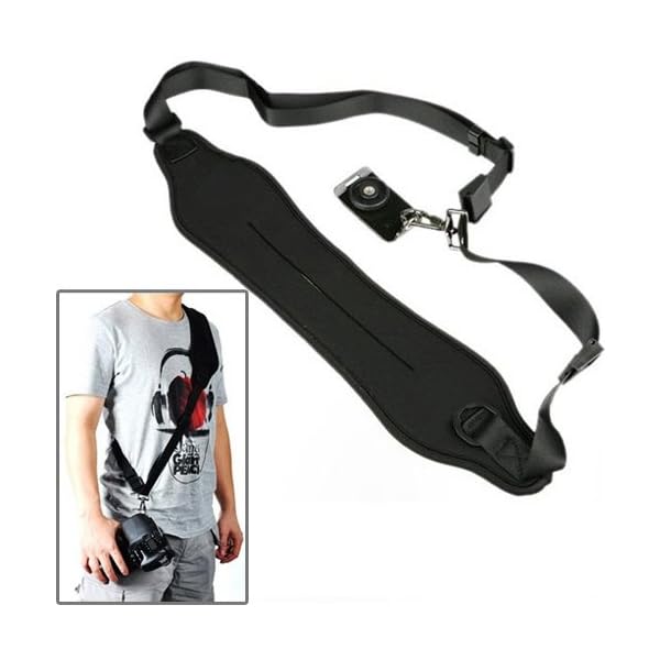 Extrabreiter Neopren Sling Shot Pro Kameragurt – Bild 3
