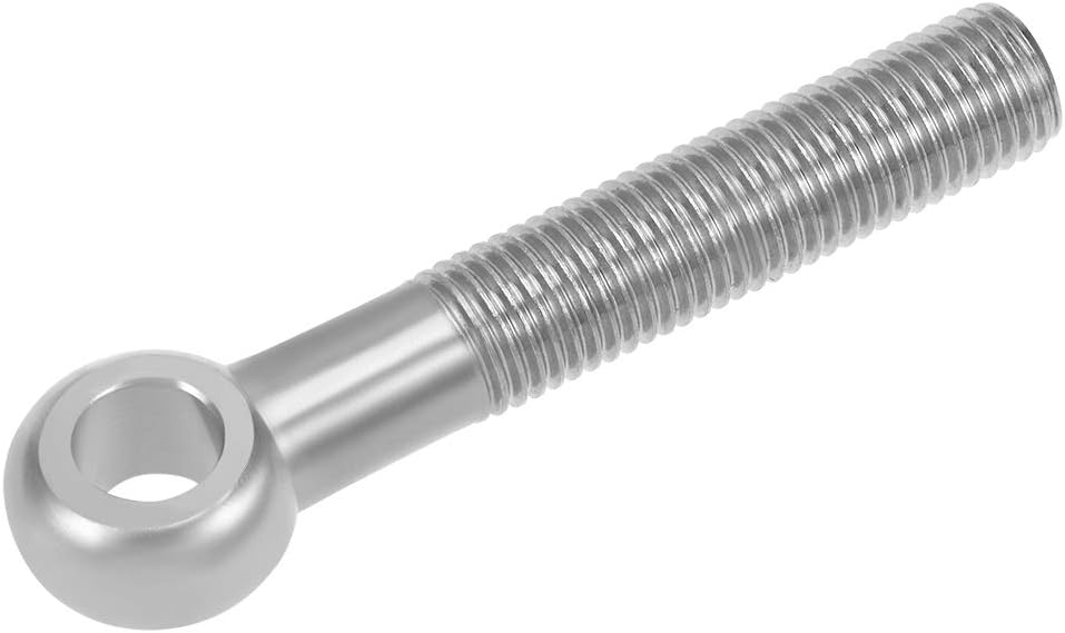 sourcing map M20 x 120mm Machinery Shoulder Swing Lifting Eye Bolt 304 Stainless Steel Metric
