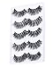 5 Pairs Mink Hair Long Thick Eye Lashes Makeup False Eyelashes Extension
