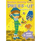 Dress-Up Costume Party: Sticker Activity Book [With 70 Reusable Stickers] (Dress-Up Dolls)