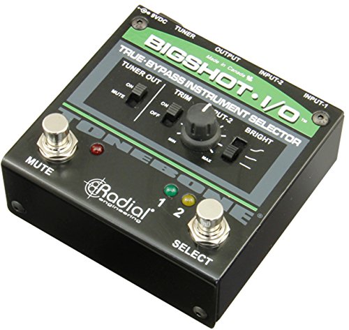 Radial BigShot I/O Instrument Selector w/ Instrument Cable