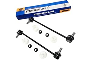 XCPMC K750523 Front Sway Stabilizer Bar End Link Kit 2 Pcs Left Right Automotive Replacement Compatible for Hyundai Accent Forte5 2012-2017 Elantra Kia Forte 11-16 Veloster 14-18 Forte Koup Soul Rio 14-16