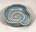 Coffee Spoon Rest, Teaspoon Rest, MINI Ceramic Spoon Rest in Opal Blue