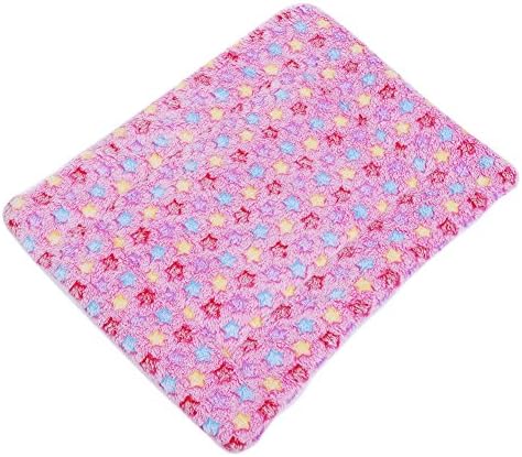 Soft Warm Pet Dog Cat Puppy Kitten Blanket for Urine Incontinence Drooler Lickers Keep You Love Baby Dry and Easy to Clean (pink)