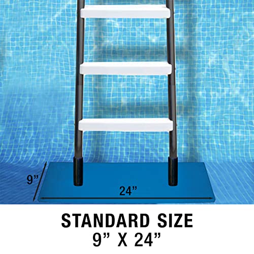 Poolmaster 32184 Swimming Pad/Pool Liner Protective Ladder Mat, 9 x 24 inch, Blue Pricepulse