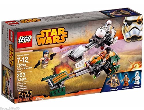 T & Y Shop Star Wars Ezra's Speeder Bike # 75090 Mini-figures Lego Toys.