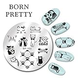 Born Pretty Round Nail Stamp Template