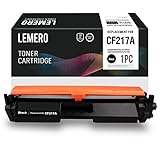 LEMERO Replacement for HP 17A CF217A Toner Cartridge with Chip - Compatible for HP Laserjet Pro M102w M130fw Laserjet Pro MFP M130nw M130fn (1 Pack)