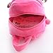 Gloveleya Kid's Angela Girl Cartoon Plush Backpack School Shoulder Bags Rose Red 8'' for Kids 1-3 Years Old