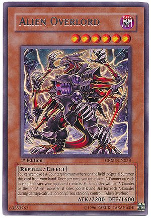 Yu-Gi-Oh! - Alien Overlord (CRMS-EN038) - Crimson Crisis - 1st Edition - Rare