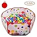 POCO DIVO Toddler Playpen Polka Dot Ball Pit 47