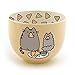 Pusheen by Our Name is Mud Stoneware Chips Snack Bowl, Yellow, 4