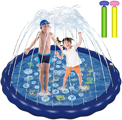 Sprinkler Mat Pool Sprinkler Toy 170CM Kids Inflatable Pool