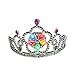 Fun Central LED Light Up Tiara for Girls' Princess Party Costume Accessories - Multicolor