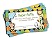 Jungle Printed Diaper Raffle Tickets Boy Neutral Baby Shower (50-Cards)