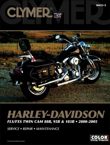 2000-2005 Harley Davidson FLS/FXS Sftl CLYMER MANUAL HRLY-DVIDSN FLS/FXS SFTL 00-05, Manufacturer: CLYMER, Manufacturer Part Number: M423-2-AD, Stock Photo - Actual parts may vary.
