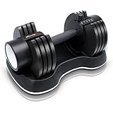 ATIVAFIT Adjustable Dumbbell 27.5 lbs Weight Set for Gym Home (Single)