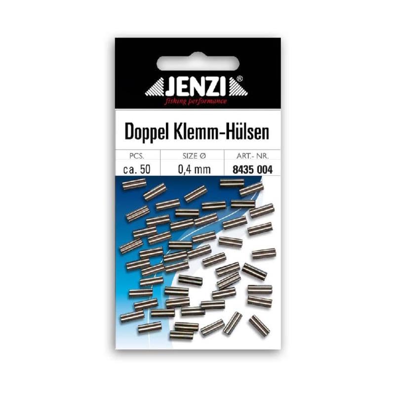 Jenzi Double Clamp Sleeves, Unisex, 0,6mm 45 Stück