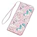 S9 Plus Case, Galaxy S9 Plus Case, Wallet Case Cover Cute Unicorn Pink Balloon Star PU Leather Credit ID Card Kickstand Bumper Magnetic Flip Shell for Samsung Galaxy S9 Plus Case ZSTVIVA - Colorful