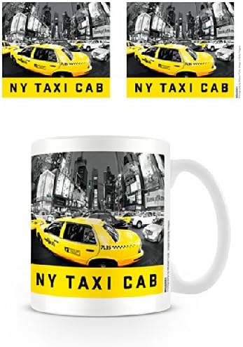 New York Taxi Cab Taza de cerámica en Caja de presentación: Amazon.es: Hogar
