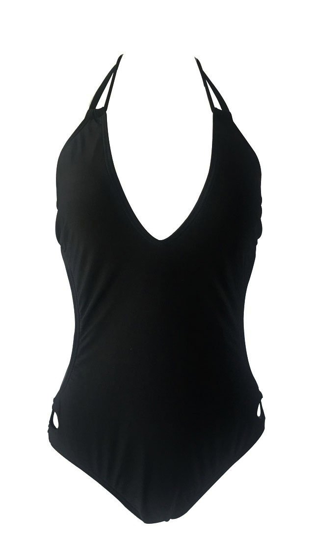 DFXIU Sportiva Da Bagno Monokini Costume Con Scollo a V Topless Costumi Intero Sexy Triangle Di Nuoto Della Tuta Del Delle Donne un Pezzo