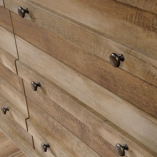 Sauder Dakota Pass 6Drawer Dresser, Craftsman Oak finish Beachfront Decor