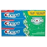 Crest Complete Whitening Plus Scope Toothpaste - Minty Fresh, Net Wt. 6.2 oz(175 g) (Pack of 3)