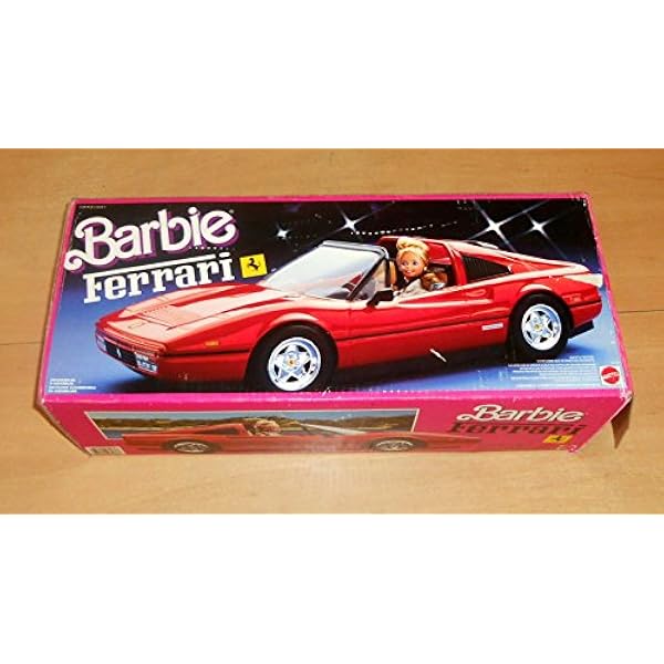 red barbie car