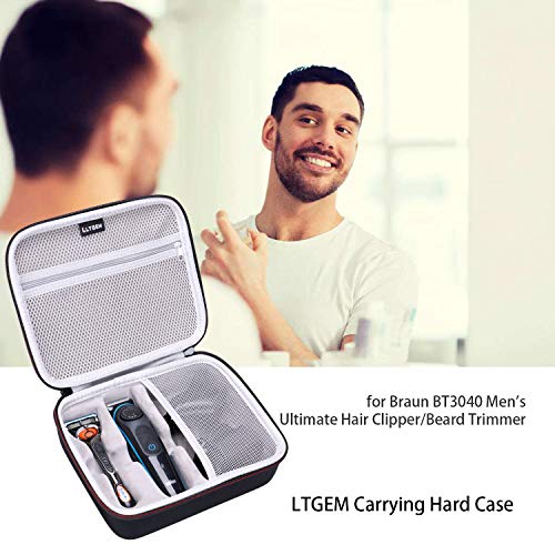 image for LTGEM EVA Hard Case for Braun BT3040 Men's Ultimate Hair Clipper/Beard