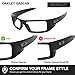 Revant Replacement Lenses for Oakley Gascan sunglasses, UV Protection, Anti-Scratch and Impact Resistant, Polarized Black Chrome Mirrorshield
