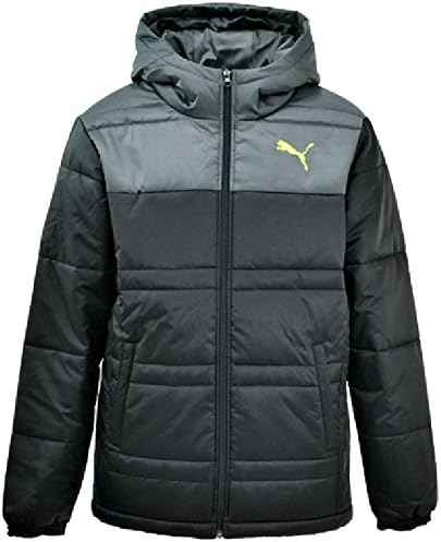 Amazon プーマ メンズ ジャケット Puma アウター 中綿入り ウェア 防寒着 フード付き ブルゾン 男性用 ワンポイント スポーツ カジュアル Fk1601 M 05 ブラック フィットネス トレーニング ジャケット 通販