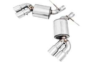 AWE TUNING AWE Axle-back Exhaust Touring Quad Chrome Tips for 16-18 Chevrolet Camaro SS