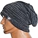 FORBUSITE Knit Slouchy Beanie Hat Skull Cap for Mens Winter Summer