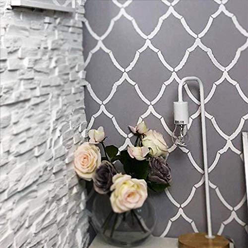 Morocco Large Wall Stencil for Painting - XL Size 24"x37.5" - Reusable Moroccan Style Stencils