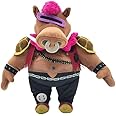 Mattel Ninja Turtles: Mutant Mayhem Plush Toy, 8 Inch Soft Doll of TMNT Movie Character (Bebop)