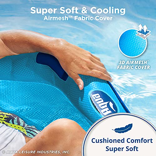 Aqua Deluxe Supreme Hex Pool Chair Lounge, Luxury Fabric, Suntanner