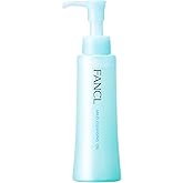 FANCL Mild Cleansing Oil, Japanese Facial Cleansing Oil, Makeup Remover, Oil Cleanser, 100% Preservative Free, Clean Skincare for Sensitive Skin (1, Blue)