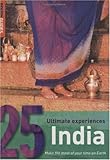 Front cover for the book 25 Ultimate Experiences: India by Rough Guides