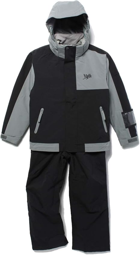 Amazon Co Jp ニーマ ジュニア スキーウェア ブラック Jr 9010 19 150 服 ファッション小物