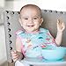 Bumkins Starter Bib, Baby Bib Infant, Waterproof, Washable, Stain and Odor Resistant, 3-9 Months, 2-Pack – Raindrops & Umbrellas