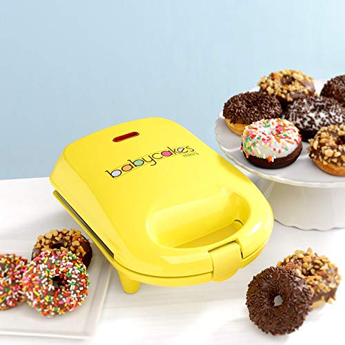 Babycakes Donut Maker, Mini (Renewed)
