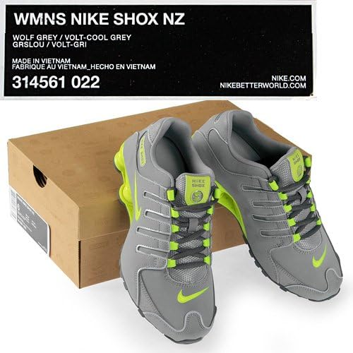 nike shox nz wolf grey
