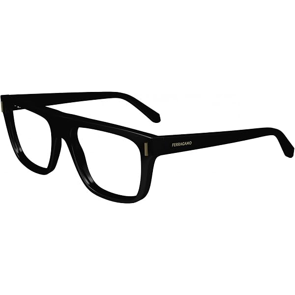 Amazon.com: FERRAGAMO Eyeglasses SF 2986 001 Black, 53/16  display picture 3