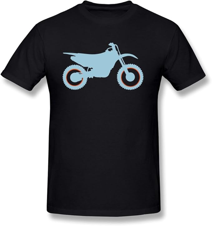 Motocross,Custom Printed Mens Tee Shirts Black Shirt