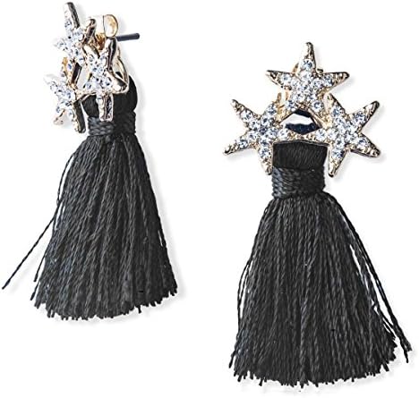 Shooting Star Tassel Ear Jackets Black