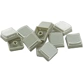 X-keys Keycap Cherry MX Compatible (Pack of 10) (1x1, Beige)