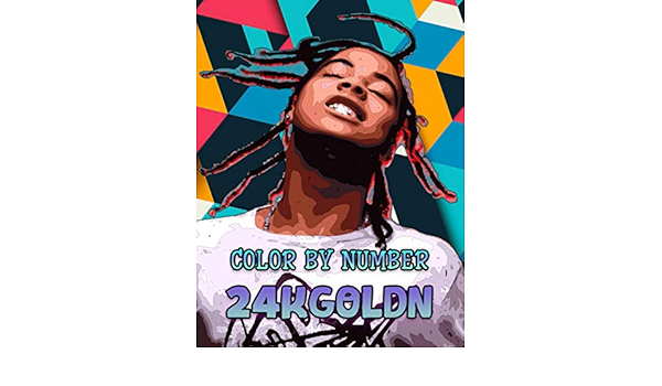 Download 24kgoldn Color By Number Mood Billboard Hot 100 Winner Artist Inspired Color Number Book For Fans Adults Creativity Gift Wood Molly 9798686697454 Amazon Com Books